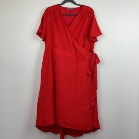 Jessica London Dresses & Skirts - NWOT Jessica London 2-Piece Dress - Solid Red - Size 12W